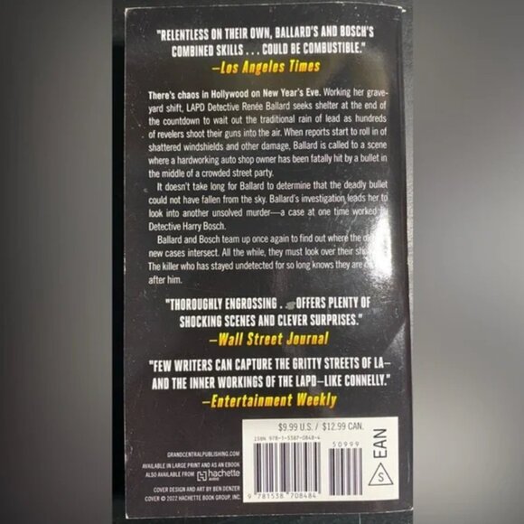 🔴2/$10 SALE🔴 The Dark Hours By Michael Connelly - Picture 2 of 2